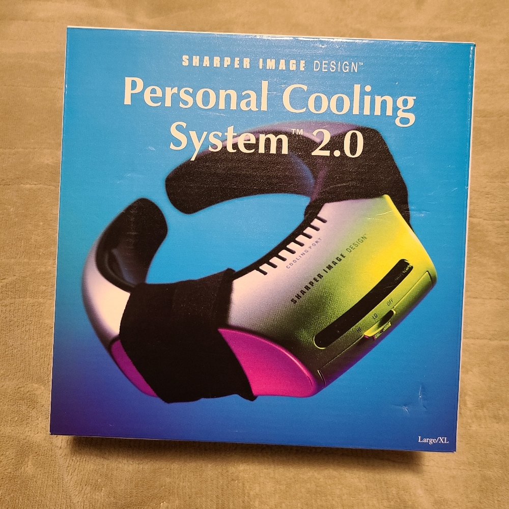 🖤 Sharper Image Personal Cooling System